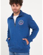 Lee Cooper Памучен суитшърт с къс цип