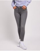 Lee Дамски дънки - Scarlett High Zip - сиви - памук