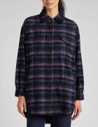 Lee Дамско Яке - 90s Workwear Overshirt - Стандартна Кройка - Класически Дизайн - Дълги Ръкави - 2 Джоба - С Копчета - Памук - L INTL