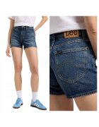 Lee Къси дънки дамски - Carol Short - Regular Fit - Къса дънкова дължина - Джобове - Цип - Памук -