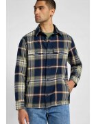 Lee Мъжка риза-яке - FLAP POCKET OVERSHIRT - памук - - къс ръкав - 2 джоба с капак