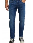 Lee Мъжки дънки Luke с кройка Slim Tapered и средна талия сини 60919