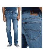 Lee Мъжки дънки - Rider - Slim Fit - Средна талия - Дълги - Цип - 5 джоба - Памук