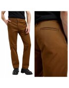 Lee Мъжки панталони - Regular Chino - Редовна кройка - Средна талия - Цип - 4 джоба - Дълги - Памук - Кафяв