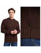 Lee Мъжки пуловер - Chunky Crew Neck - Regular Fit - Без закопчаване - Кръгло деколте - Дълги ръкави - Без джобове - Памук - S INTL
