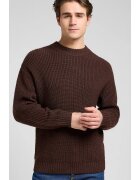 Lee Мъжки пуловер Chunky Crew Neck - вълна - свободна кройка