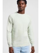 Lee Мъжки пуловер - CLEAN RAGLAN - втален - - памук