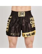 Leone Панталони Kick-Thai DNA - Златист/Черен