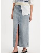 Levis Дънкова пола Column с шлиц отпред
