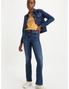 Levis Леко разкроени дънки 725™ с висока талия - Кафяв/Тъмносин