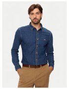 Levis Мъжка риза дънкова - синя