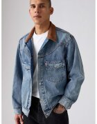 Levis Яке от деним с контрастна яка