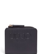 Liu Jo Портфейл от еко кожа с двойно прегъване и лого