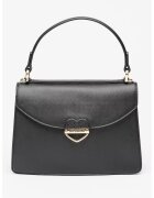 Love Moschino Чанта от еко кожа с релеф Сафиано и отделяща се презрамка