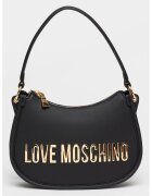 Love Moschino Чанта през рамо от еко кожа с метално лого
