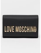 Love Moschino Чанта през рамо от еко кожа с презрамка с верижка и лого