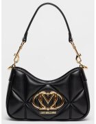 Love Moschino Чанта през рамо с метално лого