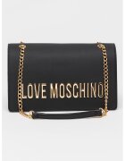 Love Moschino Чанта за рамо от еко кожа с метално лого