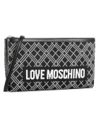 Love Moschino Дамска чанта - черна - 37см
