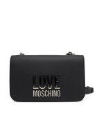 Love Moschino Дамска чанта екологична кожа - черна - модел JC4254PP0MKD000B