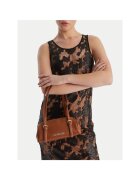 Love Moschino Дамска чанта - екологична кожа - кафява - Един размер INTL
