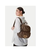 Love Moschino Дамска модна раница - екологична - кафява - Един размер INTL
