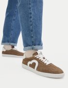 Love Moschino Дамски кецове - естествена кожа - кафяви - удобни