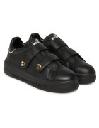 Love Moschino Дамски кецове JA15325G0NIA600A - естествена кожа - черни