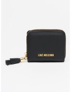 Love Moschino Портфейл от еко кожа с пискюл