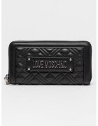 Love Moschino Портмоне от еко кожа с цип и метално лого