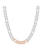Lulu  Jane Двуцветно колие с покритие от 14K злато