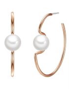 Lulu  Jane Обеци тип халки с 14К златно покритие