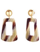 Lulu  Jane Висящи обеци с покритие от 14K злато