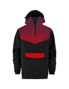 Majesty Яке Softshell Anorak - черно/червено - унисекс