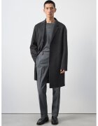 Mango Слим панталон с райе