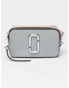 Marc Jacobs Кожена чанта през рамо The Snapshot - Черен/Сиво-кафяв