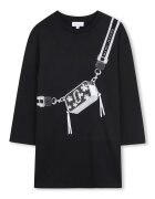 Marc Jacobs Памучна рокля с фигурален принт