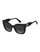 Marc Jacobs Слънчеви очила Cat Eye с градиента - Златист/Черен