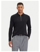 marc o polo Мъжка поло тениска черна - памук