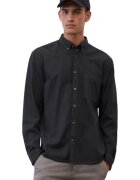 Marc OPolo Риза Marc O'Polo B21 7242 42414 Черна стандартна кройка - памук