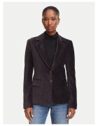 Marella сако от памук и полиестер - regular fit с ревер - модел 0000306216228_48 - сиво - 44