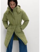 Marks  Spencer Дълго зимно яке Thermowarmth™ с вата - Светлозелен