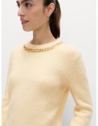 Marks  Spencer Пуловер с верижка - Бледожълт