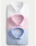 Marks  Spencer Риза с памук - 23броя - Бял/Розово/Син