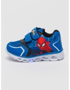 Marvel Маратонки Spiderman с LED светлинки - Червен/Кралско Синьо