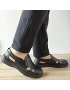 Mels Мъжки перфорирани обувки 883L99 Black.Jpg - черни