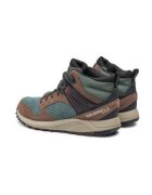 Merrell Мъжки спортни обувки 304345319 - естествена кожа - зелени