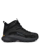 Merrell Трекинг обувки Moab Speed 2 Mid - черни - текстил