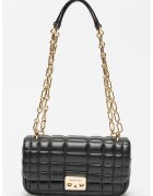 Michael Kors Капитонирана кожена чанта за рамо Tribeca