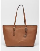 Michael Kors Кожена шопинг чанта Quinn